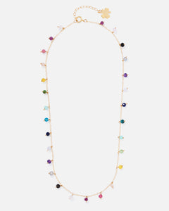 RAINBOW SPRINKLES 14K GOLD FILLED NECKLACE