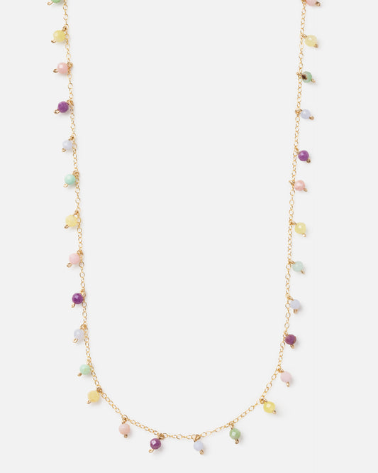 PASTEL SPRINKLES 14K GOLD FILLED NECKLACE