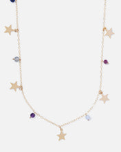 Load image into Gallery viewer, MIDNIGHT MABEL 14K GOLD FILLED STARS NECKLACE