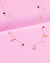 Load image into Gallery viewer, MIDNIGHT MABEL 14K GOLD FILLED STARS NECKLACE