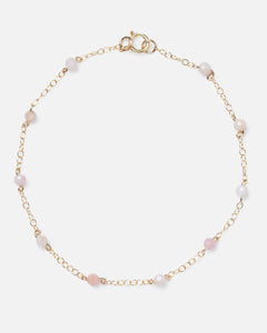 PINK OPAL CONSTELLATION 14K GOLD FILLED BRACELET