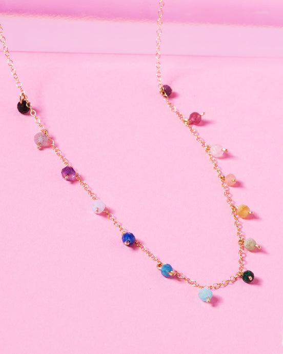 RAINBOW WILLOW 14K GOLD FILLED NECKLACE