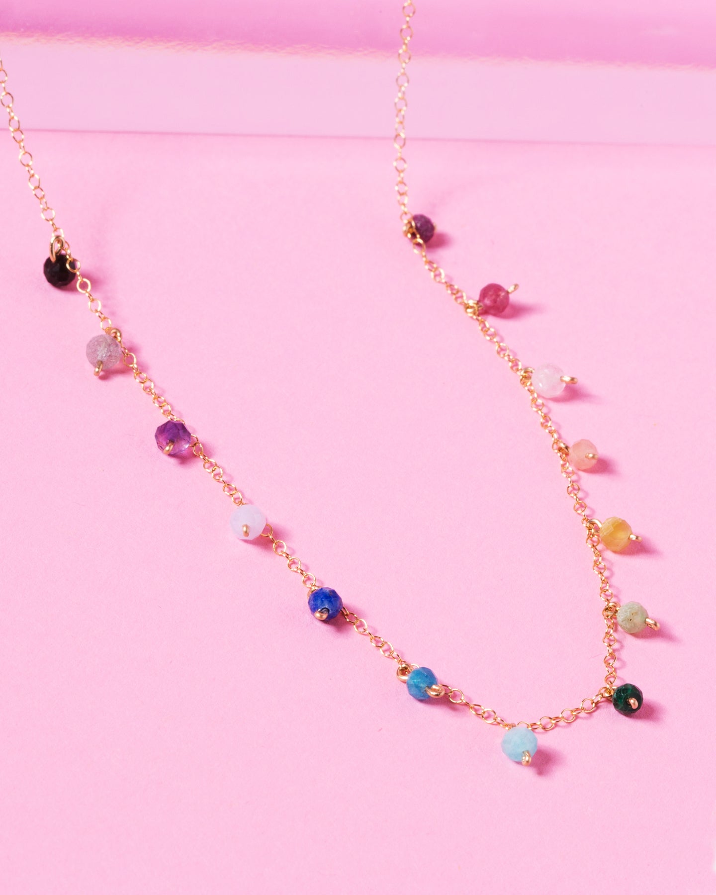 RAINBOW WILLOW 14K GOLD FILLED NECKLACE