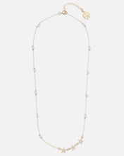 Load image into Gallery viewer, BLUE LACE AGATE SHOOTING STAR 14K GOLD FILLED NECKLACE