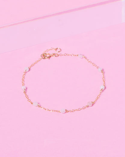 MORGANITE CONSTELLATION 14K GOLD FILLED BRACELET