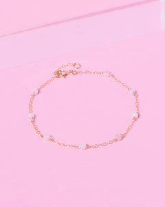 MORGANITE CONSTELLATION 14K GOLD FILLED BRACELET