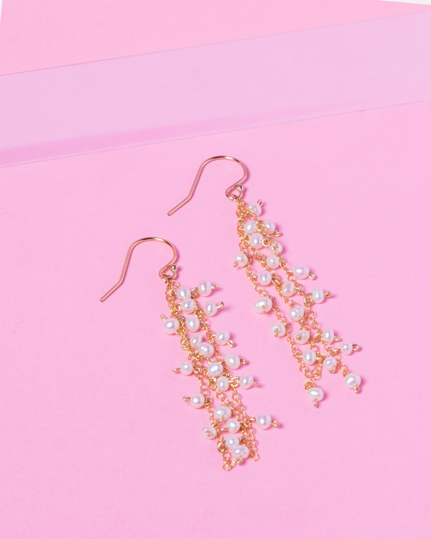 PEARL ALEX 14K GOLD FILLED EARRINGS