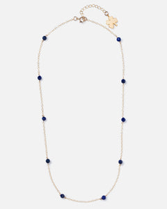 LAPIS KATHY 14K GOLD FILLED NECKLACE