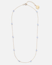 Load image into Gallery viewer, BLUE LACE AGATE KATHY 14K GOLD FILLED NECKLACE