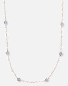 LABRADORITE KATHY 14K GOLD FILLED NECKLACE