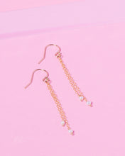Load image into Gallery viewer, PEARL ARIANA 14K GOLD FILLED EARRINGS
