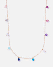Load image into Gallery viewer, dainty colorful gemstone necklace