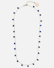 Load image into Gallery viewer, LAPIS SPRINKLES 14K GOLD FILLED NECKLACE