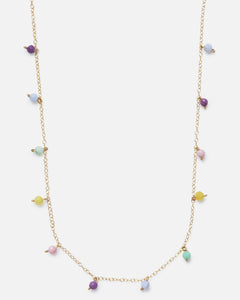 PASTEL DAINTY 14K GOLD FILLED NECKLACE