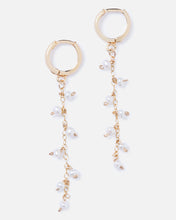 Load image into Gallery viewer, PEARL MACALA 14K GOLD FILLED DROP EARRINGS