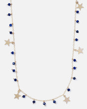 Load image into Gallery viewer, LAPIS MATILDA 14K GOLD FILLED STARS NECKLACE