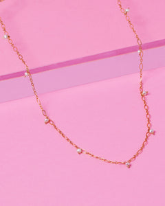 PEARL JANELLE 14K GOLD FILLED NECKLACE