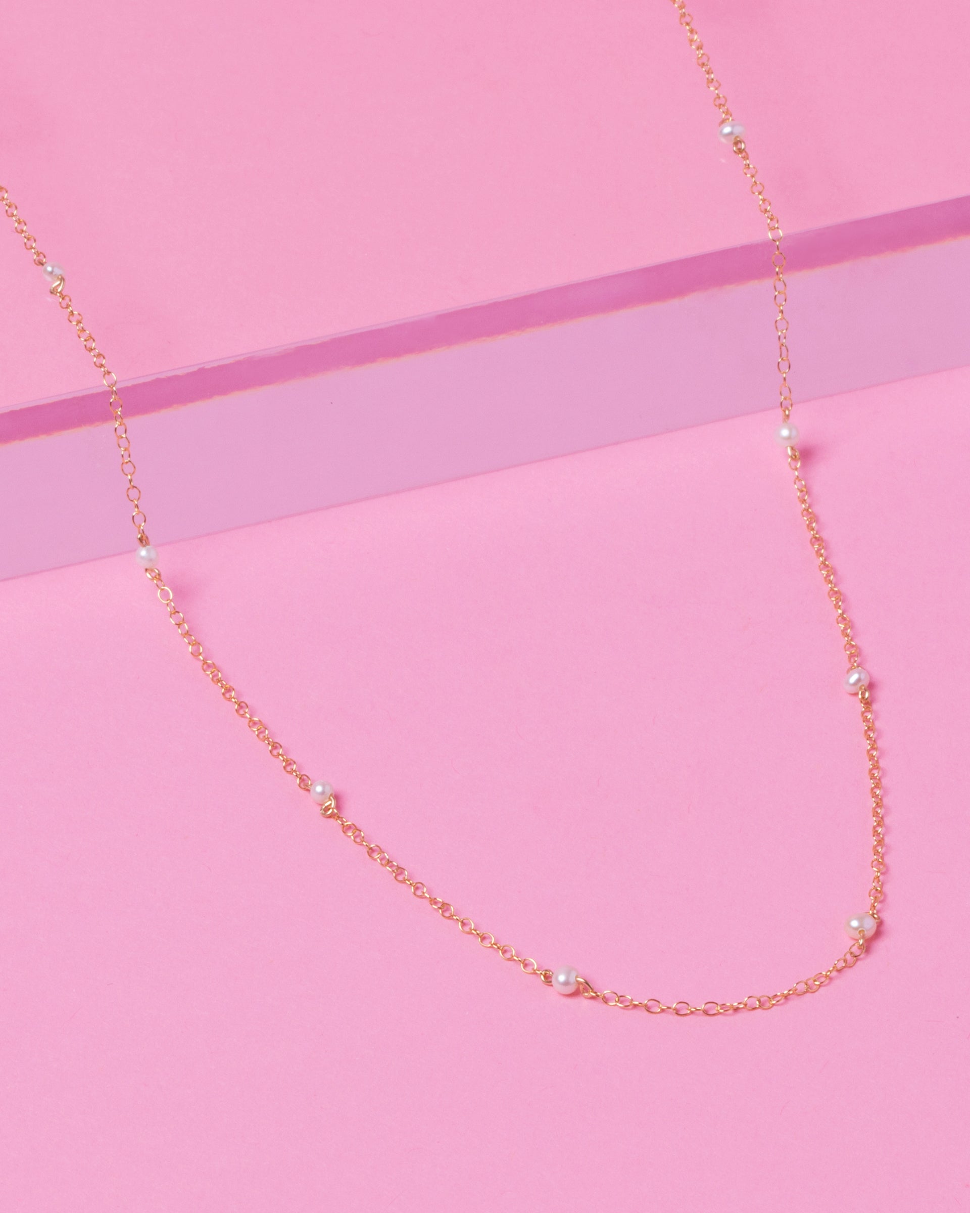 Pearl Kathy gold necklace