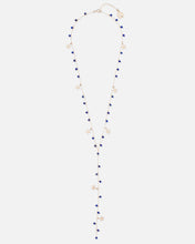 Load image into Gallery viewer, LAPIS MADELINE 14K GOLD FILLED STARS DROP NECKLACE