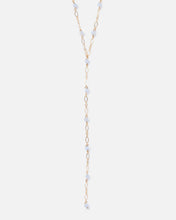 Load image into Gallery viewer, BLUE LACE AGATE 14K GOLD FILLED DROP NECKLACE