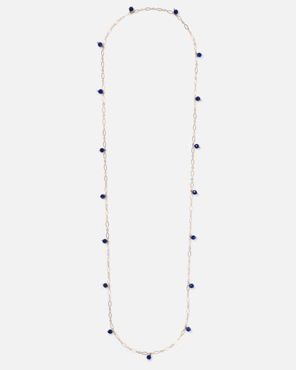 LAPIS JANELLE 14K GOLD FILLED NECKLACE