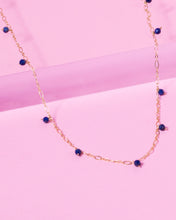 Load image into Gallery viewer, LAPIS JANELLE 14K GOLD FILLED NECKLACE