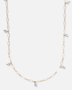 LABRADORITE JANELLE 14K GOLD FILLED NECKLACE
