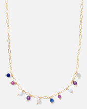 Load image into Gallery viewer, MIDNIGHT OLIVIA 14K GOLD FILLED FANCY CHAIN NECKLACE