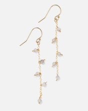 Load image into Gallery viewer, LABRADORITE 14K GOLD FILLED DROP EARRINGS