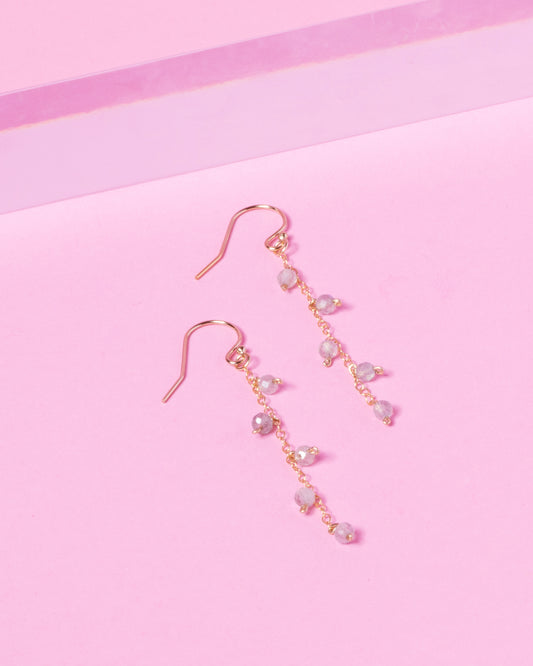 LABRADORITE 14K GOLD FILLED DROP EARRINGS