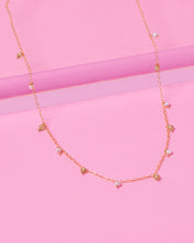 Load image into Gallery viewer, LEAH&#39;S PERIDOT AND PEARL DAINTY 14K GOLD FILLED NECKLACE