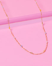 Load image into Gallery viewer, LEAH&#39;S MULTI-GEM BEADED 14K GOLD FILLED FANCY CHAIN