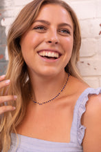 Load image into Gallery viewer, LAPIS CONFETTI 14K GOLD FILLED SPRINKLED NECKLACE