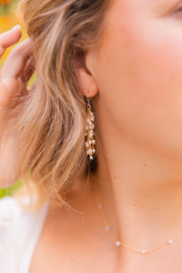 PEARL SUZANNE 14K GOLD FILLED EARRINGS