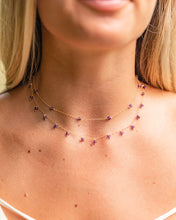 Load image into Gallery viewer, LAPIS KATHY 14K GOLD FILLED NECKLACE