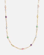 Load image into Gallery viewer, PASTEL BEADED 14K GOLD FILLED FANCY CHAIN