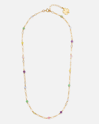 Pastel gold necklace 