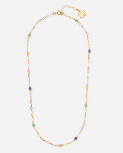 Pastel gold necklace 
