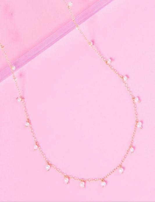 gold gemstone necklace
